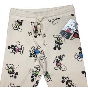 Disney Mickey Mouse Juniors Fleece Jogger Sweatpants Pants‎ World Parks Travel